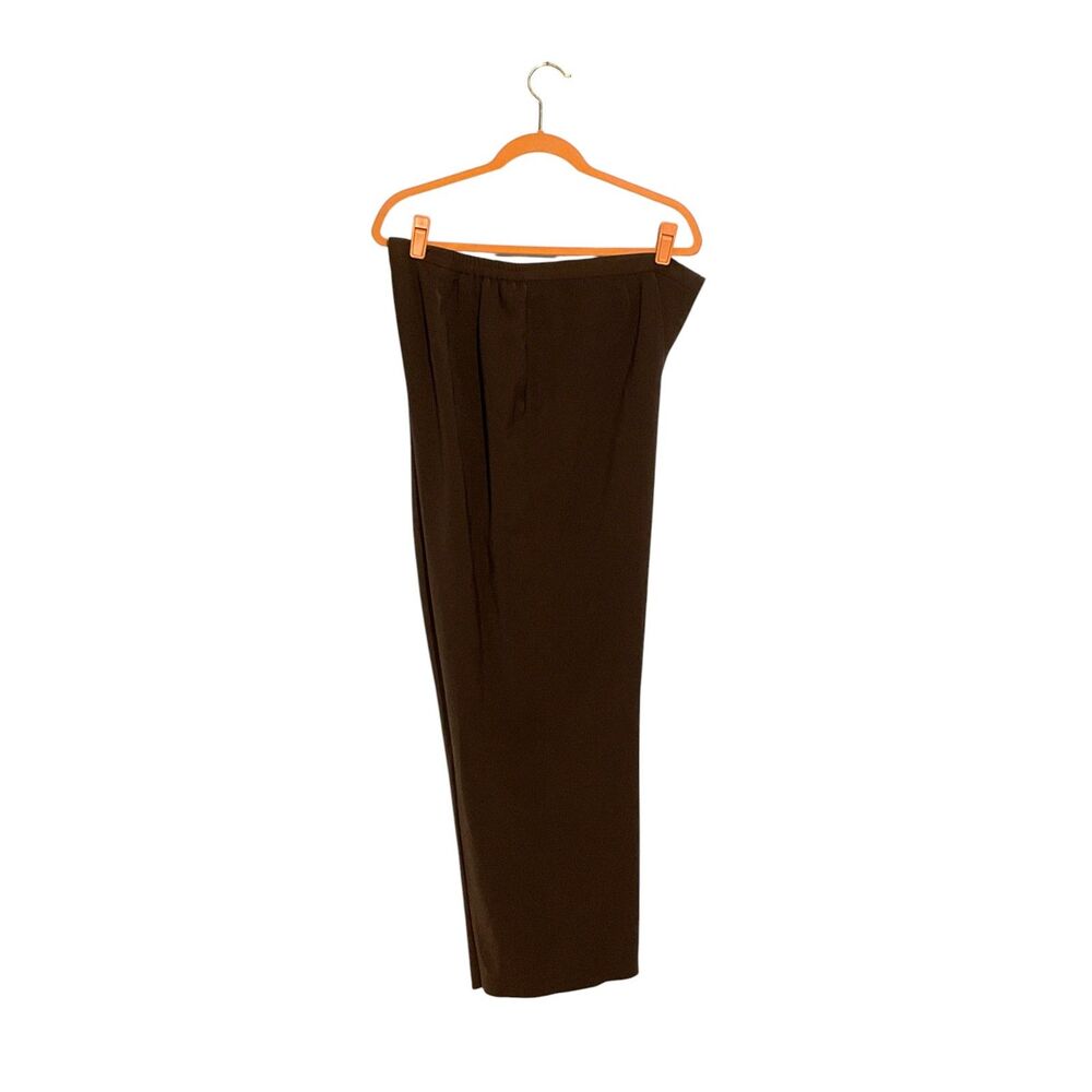 East 5th Women’s Brown Dress Slacks - Classic Fit Trousers - Picture 5 of 8